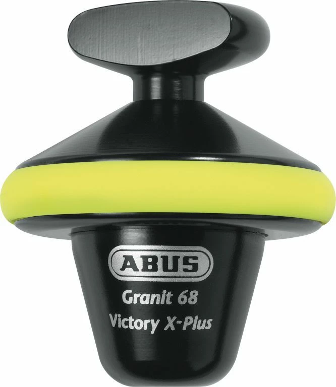 Abus Skivebremselås GRANIT™ Victory X-PLUS 68 Yellow , Half