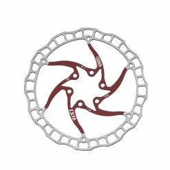 Elvedes Bremseskive Ø160mm LX16 85g 6 Bolte Rød