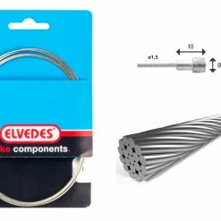 Elvedes Bremsewire 1×19 ø1,5/2000mm ø5,5×10
