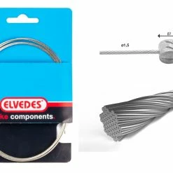 Elvedes Bremsewire 1×49 ø1,5/2250mm ø7×6mm