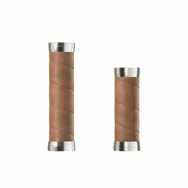 Brooks Slender Leather Cykelhåndtag Aged Brun, 130/100 Mm