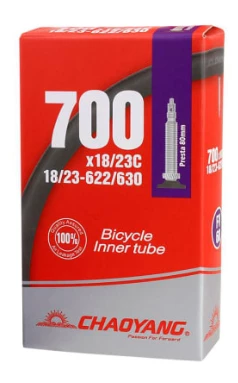 Chaoyang Slange 700x18/23C Presta 80mm