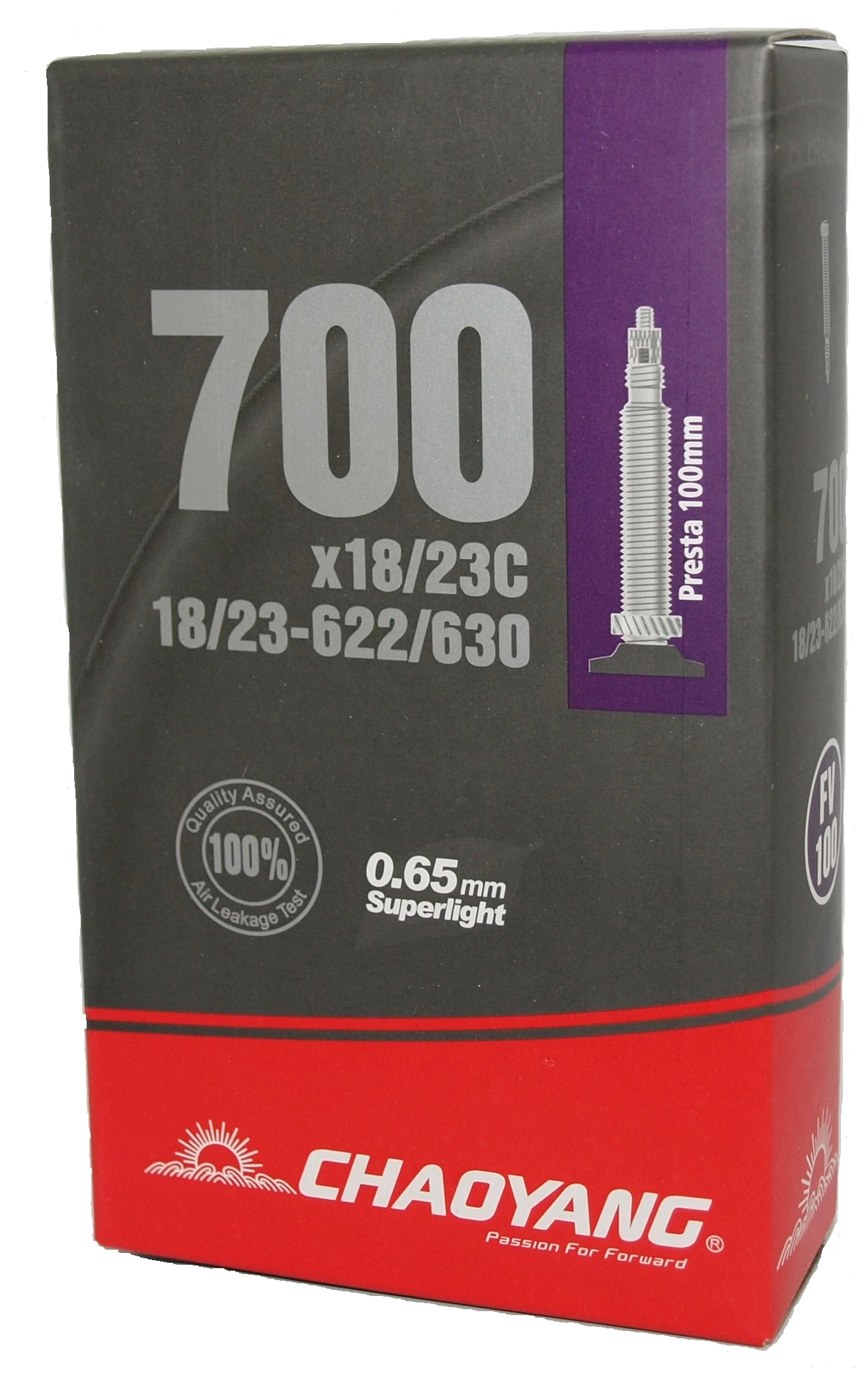 Chaoyang Slange Light 700x18/23C Presta 100mm