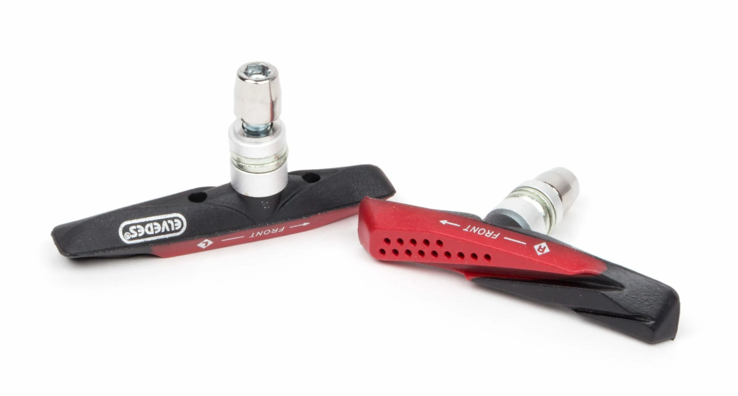 Elvedes Bremsesko V-type 72mm Sort/rød