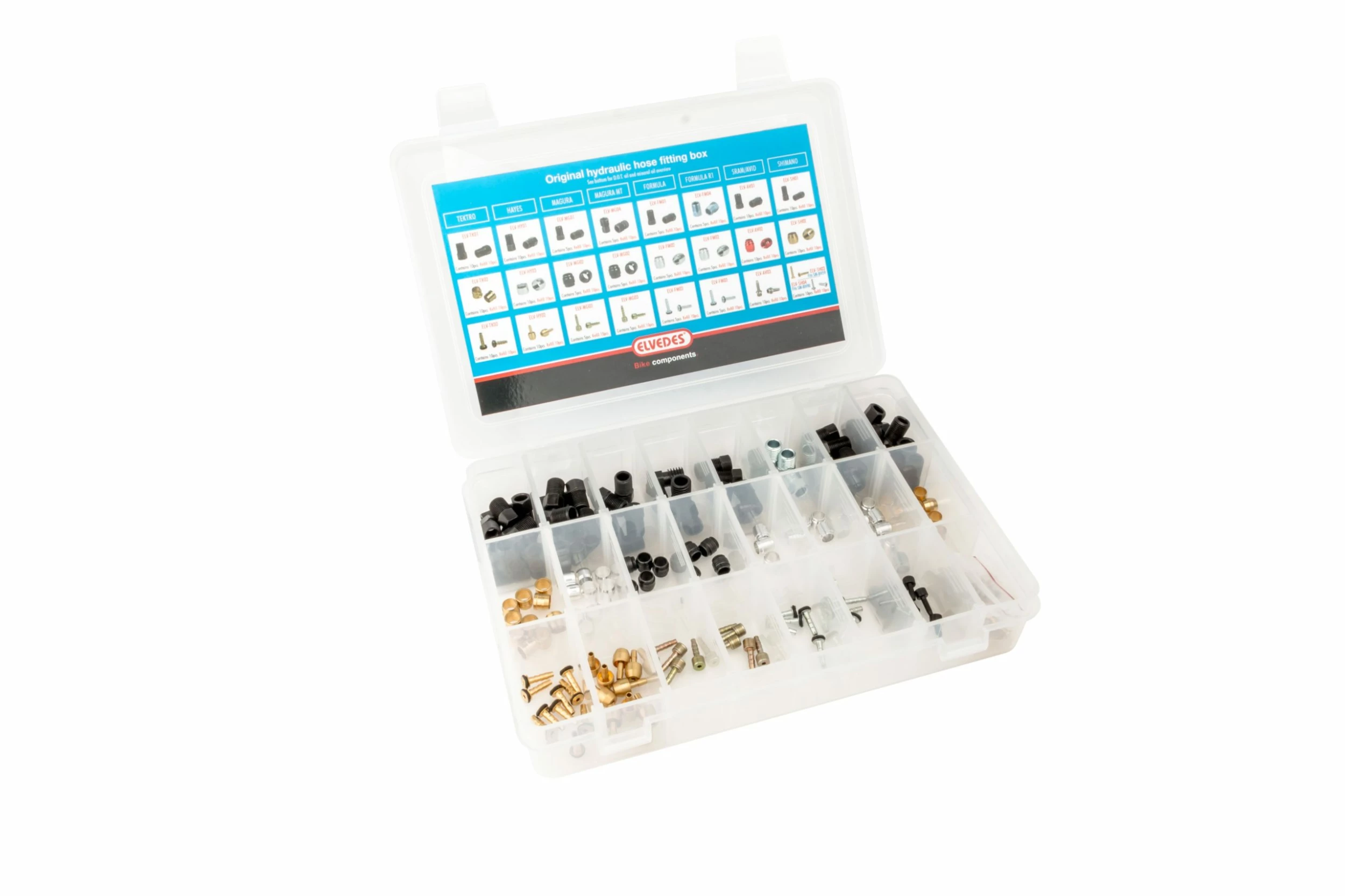 ECykelhjelm.dk Elvedes Hydra Sortimentsboks Til Originale Slanger