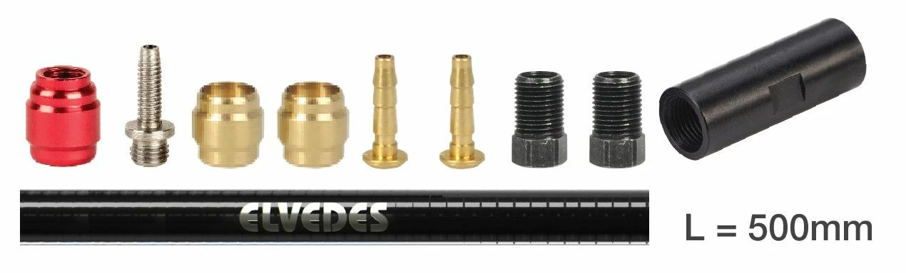 Elvedes Slange Forlænger Kit Sram/Avid