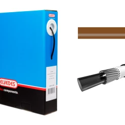 Elvedes Gearstrømpe Boks Ø4,2mm 30m Brun Inkl. Liner