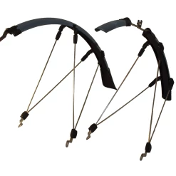 Mixbike X-Racer 38mm Til 28/32c. Sort M/indbygget Refleks