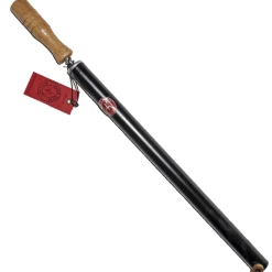 ECykelhjelm.dk Pieper Stål Cykelpumpe M/træhåndtag, 350 Mm