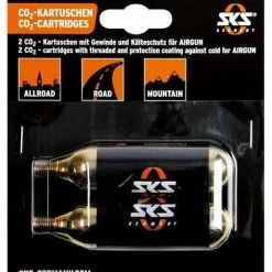 SKS Patroner Co2 16g Til Airgun/Airbuster- Med Gevind - 2 Stk