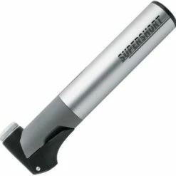 SKS Supershort Teleskop Håndpumpe Med T-håndtag, Sølv/grå